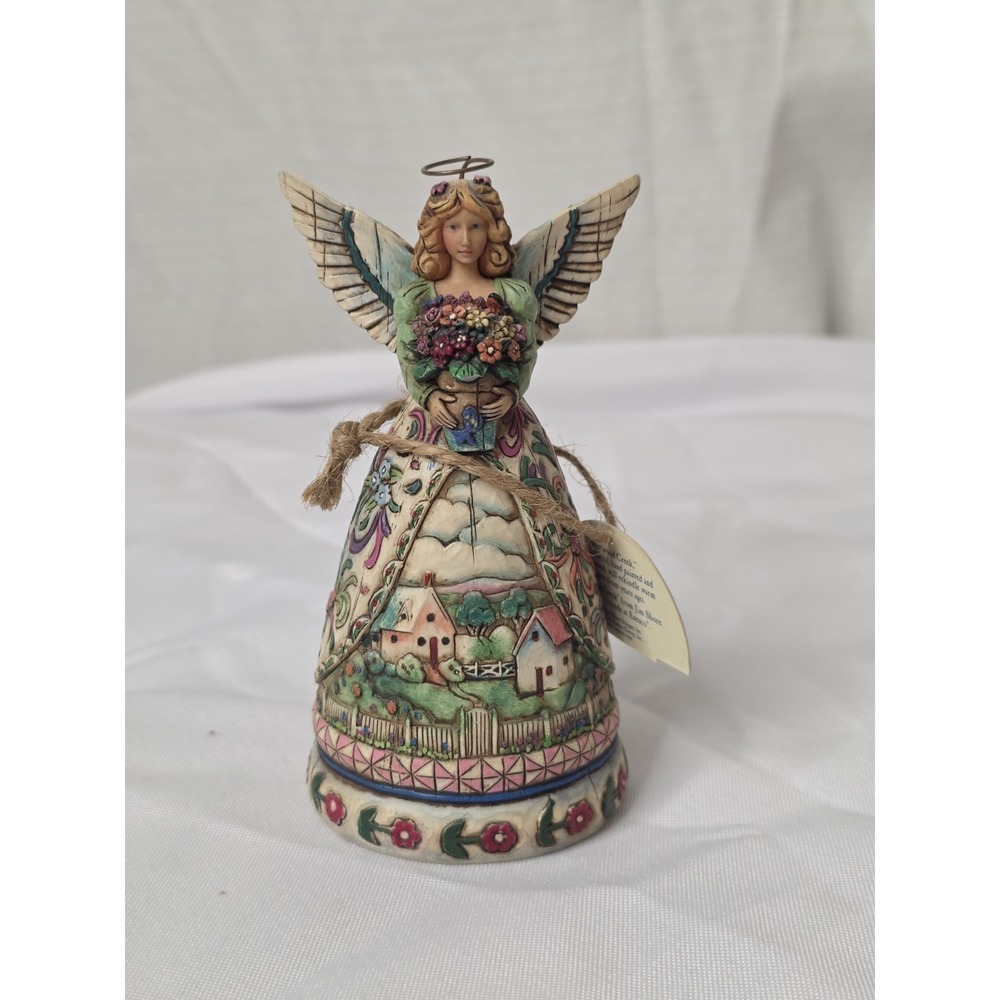 Vintage Jim Shore "New Beginnings" angel figurine 2006 #4006720‎